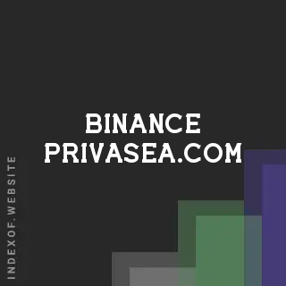 binance-privasea.com by Sabina Kabir site -  Indexof