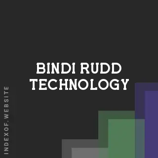 Bindi Rudd Technology | Indexof
