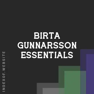 Birta Gunnarsson Essentials | Indexof