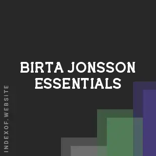 Birta Jonsson Essentials | Indexof