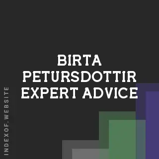 Birta Petursdottir Expert Advice | Indexof