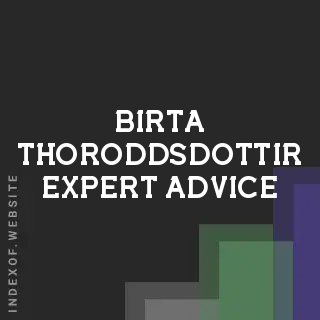 Birta Thoroddsdottir Expert Advice | Indexof