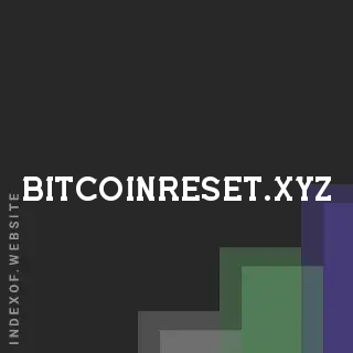 bitcoinreset.xyz by Yi-ting Liao site -  Indexof
