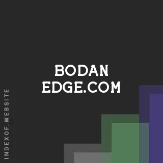 bodan-edge.com by Ziggy Hylton site -  Indexof