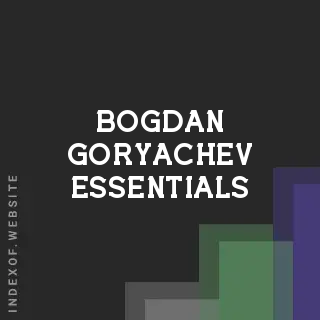 Bogdan Goryachev Essentials | Indexof