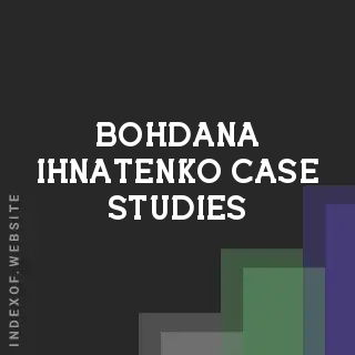 Bohdana Ihnatenko Case Studies | Indexof