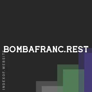 bombafranc.rest by Louise Pettersson site -  Indexof