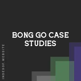 Bong Go Case Studies | Indexof