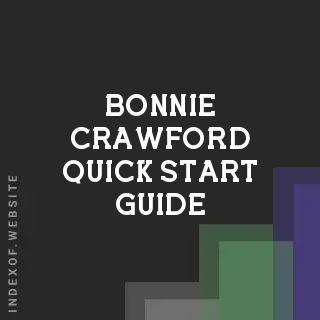 Bonnie Crawford Quick Start Guide | Indexof