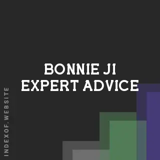 Bonnie Ji Expert Advice | Indexof