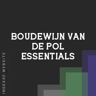 Boudewijn van de Pol Essentials | Indexof