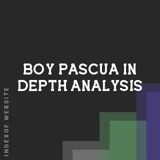 Boy Pascua In-Depth Analysis | Indexof