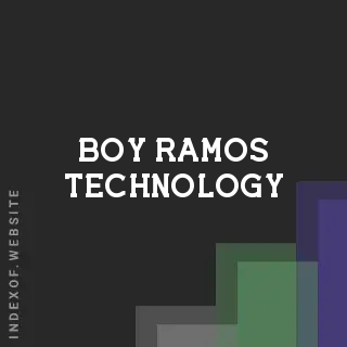 Boy Ramos Technology | Indexof