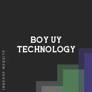 Boy Uy Technology | Indexof