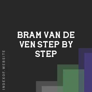 Bram van de Ven Step-by-Step | Indexof