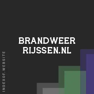 brandweer-rijssen.nl by Cristina Fontana site -  Indexof