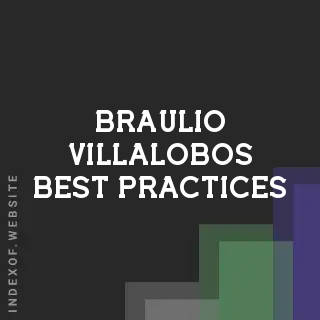 Braulio Villalobos Best Practices | Indexof