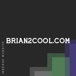 brian2cool.com by Jada Hall site -  Indexof