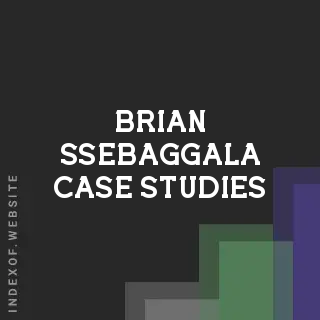 Brian Ssebaggala Case Studies | Indexof