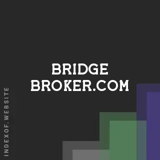 bridge-broker.com by Liezel Rivera site -  Indexof