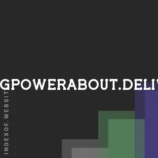 bringpowerabout.delivery by Hlynur Hauksson site -  Indexof