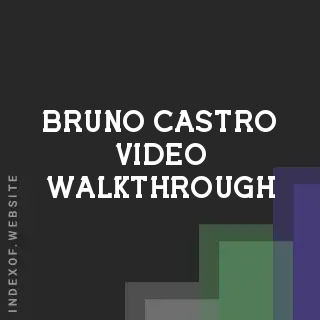 Bruno Castro Video Walkthrough | Indexof