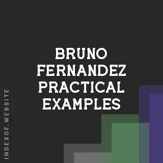 Bruno Fernandez Practical Examples | Indexof