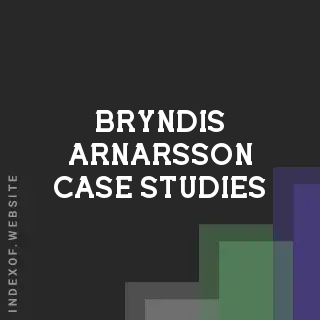 Bryndis Arnarsson Case Studies | Indexof