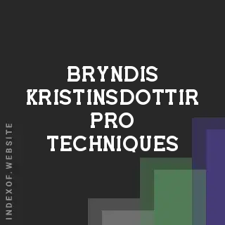 Bryndis Kristinsdottir Pro Techniques | Indexof