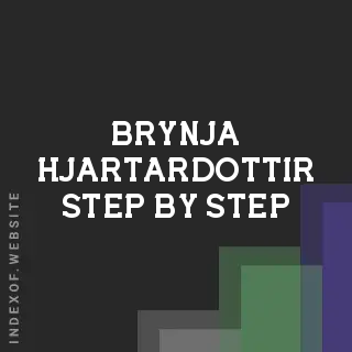 Brynja Hjartardottir Step-by-Step | Indexof