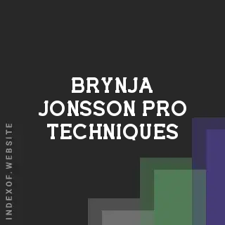 Brynja Jonsson Pro Techniques | Indexof