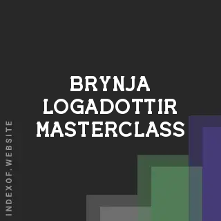 Brynja Logadottir Masterclass | Indexof