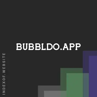 bubbldo.app by Archer Ricci site -  Indexof