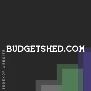 budgetshed.com by Elmo Itkonen site -  Indexof