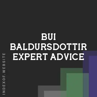 Bui Baldursdottir Expert Advice | Indexof
