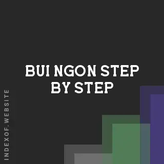Bui Ngon Step-by-Step | Indexof