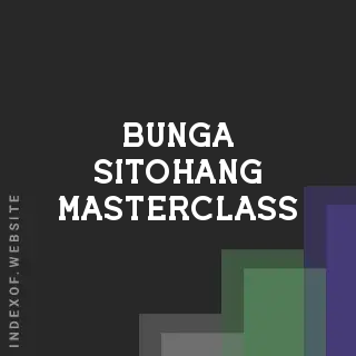Bunga Sitohang Masterclass | Indexof