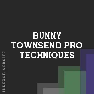 Bunny Townsend Pro Techniques | Indexof