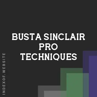 Busta Sinclair Pro Techniques | Indexof