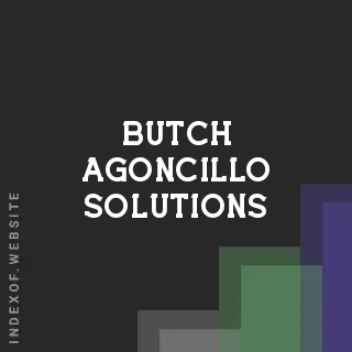 Butch Agoncillo Solutions | Indexof