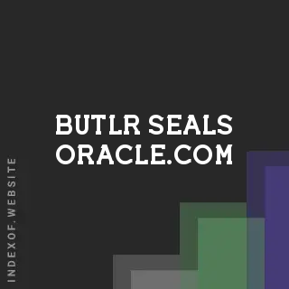 butlr-seals-oracle.com by Lyudmila Saveliev site -  Indexof