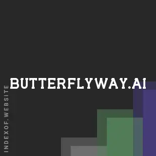 butterflyway.ai by Fabrizio Fontana site -  Indexof