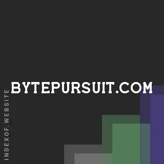 bytepursuit.com by Nick Albanese site -  Indexof