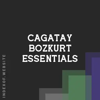Cagatay Bozkurt Essentials | Indexof