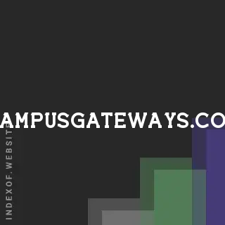campusgateways.com by Yuvraj Taneja site -  Indexof
