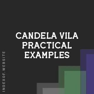 Candela Vila Practical Examples | Indexof
