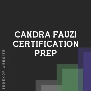 Candra Fauzi Certification Prep | Indexof
