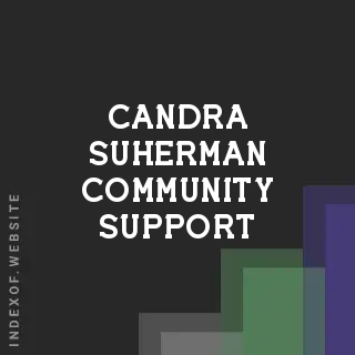 Candra Suherman Community Support | Indexof