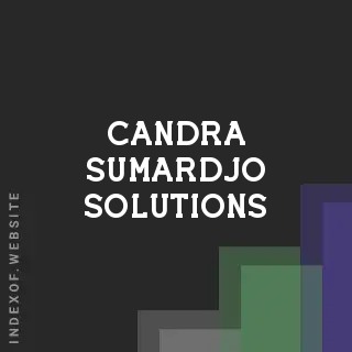 Candra Sumardjo Solutions | Indexof