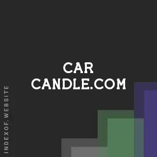 car-candle.com by Desiree Hylton site -  Indexof